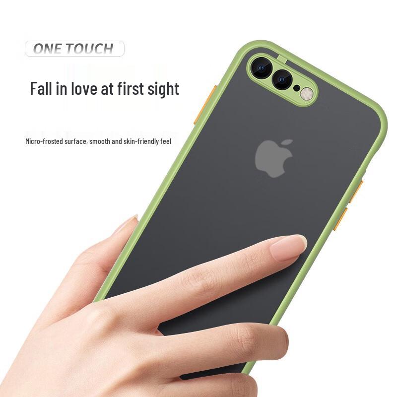 Элегантный матовый черный силиконовый чехол для iPhone