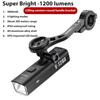TOSUOD Bicycle Light 1000/1200/1500 Lumen Bike Headlight Power Bank Flashlight Handlebar USB Charging MTB Road Highlight 7