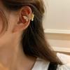 Zircon Hollow Butterfly Ear Clip Light Luxury Fashion High-end Temperament Ear Bone Clip Simple Niche Personalized Design Earrings