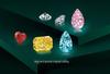 Xiancan Jewelry Серебряное кольцо S925 Овальное с огранкой 'Ледяной цветок' Paraiba с бриллиантом высокой твердости.