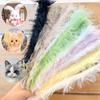 1PC Puppy Doll Materials Long Sable Hair Twisted Stick Plush Wool Twisted Stick Toys