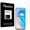 Защитная пленка для экрана - Phonillico - Honor X8A - Набор из 2 штук - Закаленное стекло - Устойчива к царапинам