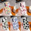 For OPPO P1 Speed Realme C75 13+ Neo7 Find X8 Pro Reno 13 Pro 13F Phone Case Beautiful Flowers Transparent TPU Silicone Shockproof Shell For Oppo Capa