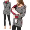 Maternity Nursing Hoodie Winter Pregnancy Clothes Breastfeeding Hooded Tops T Shirt Autumn Clothing