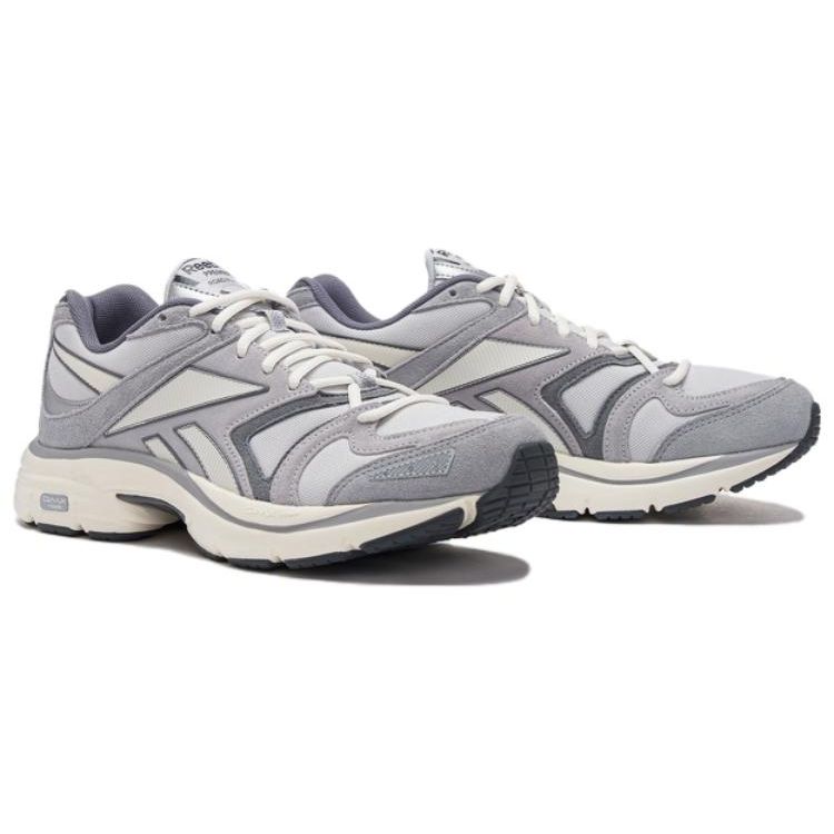Reebok Premier Road Plus 6 Pure Grey Chalk Unisex Sneakers Pure-Grey-4 Pure-Grey-2 100070272