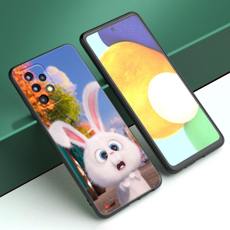 Cartoon Rabbit Phone Case For Samsung A04 A21 A30 A50 A52 S A13 A14 A22 A23 A32 A53 A73 5G A11 A12 A31 A33 A51 A70 A71 A72