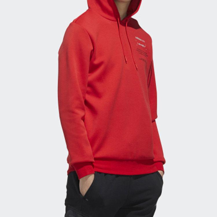 Adidas Neo Cs Hoodie 2 Sports Pullover Sweatshirt Мужские топы Красный GG3386