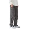 OVERPROTECTIONit Men's Sporty Straight-Leg Parachute Cargo Pants
