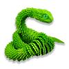 60Cm 3D Printed Snake Rotatable Joints Snake Figurines Creative Home Office Desktop Crafts Ornament  New Year Crafts Gift