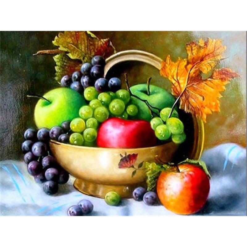 5D Diamond Painting Cross Stitch Fruit Picture With Rhinestone Diamond Mosaic Sale Full Round Drill  Embroidery