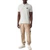 STONE ISLAND Логотип Короткий рукав Пуговицы Однотонная Рубашка-поло Мужская футболки-поло L1S152200008S0017-V0041