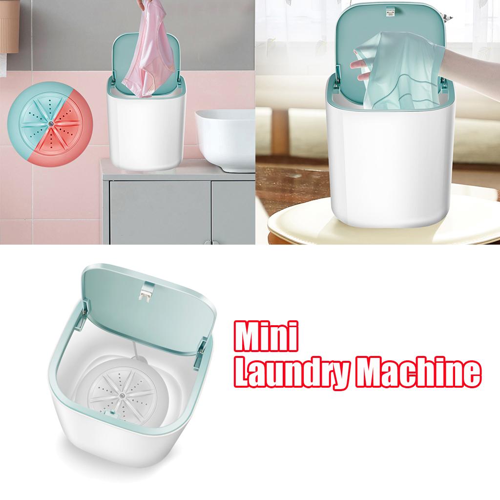 Mini Washing Machine Laundry Machine Washer USB for Apartments Compact