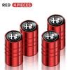 4Pcs 3D Aluminum Car Wheel Tire Air Valve Dust Caps For Alfa Romeo Giulia Stelvio Giulietta 156 159 147 Mito Tonale Brera Dis wzvc44