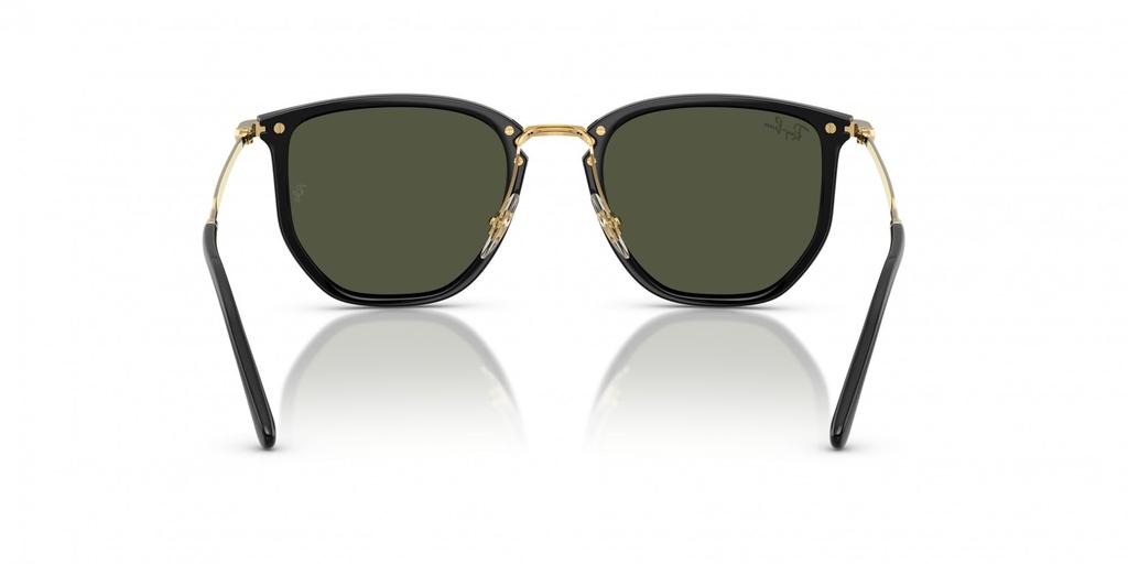 Солнцезащитные очки 0RB4451 BLACK GREEN 63063153 Поляризационные [Ray-Ban] (Черный/Зеленый)