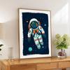 Astronaut Space Themed Nursery Prints Poster Kids Space Themed Bedroom Decor Nursery Decoration Kids Room Nursery Decorative