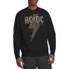 AC/DC Unisex Adult Leopard Print Bolt Sweatshirt