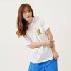 New MLB Set in Sleeve T Shirt Unisex White 3ATS03023-50WHS