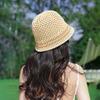 Декоративная круглая стильная женская шляпа от солнца с короткими полями и защитой от ультрафиолета, летняя