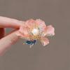 Chinese Style Peony Flower Brooch Women'S Luxury Cheongsam Brooch Temperament Elegant Coat Suit Accessories Pin