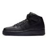 Кроссовки мужские Nike Air Force 1 Mid 07 Triple Black CW2289-001