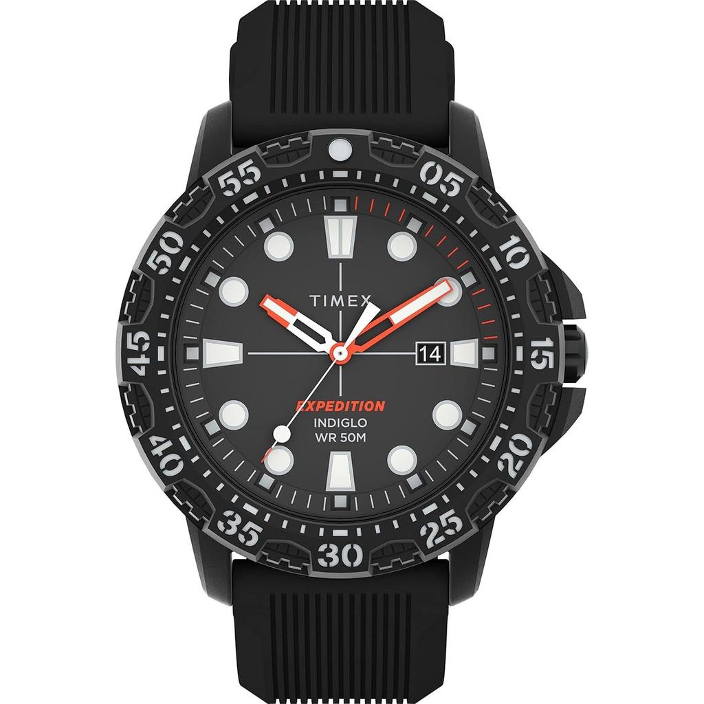 Мужские часы Timex Expedition Gallatin 44 мм Черные Без размера Современные