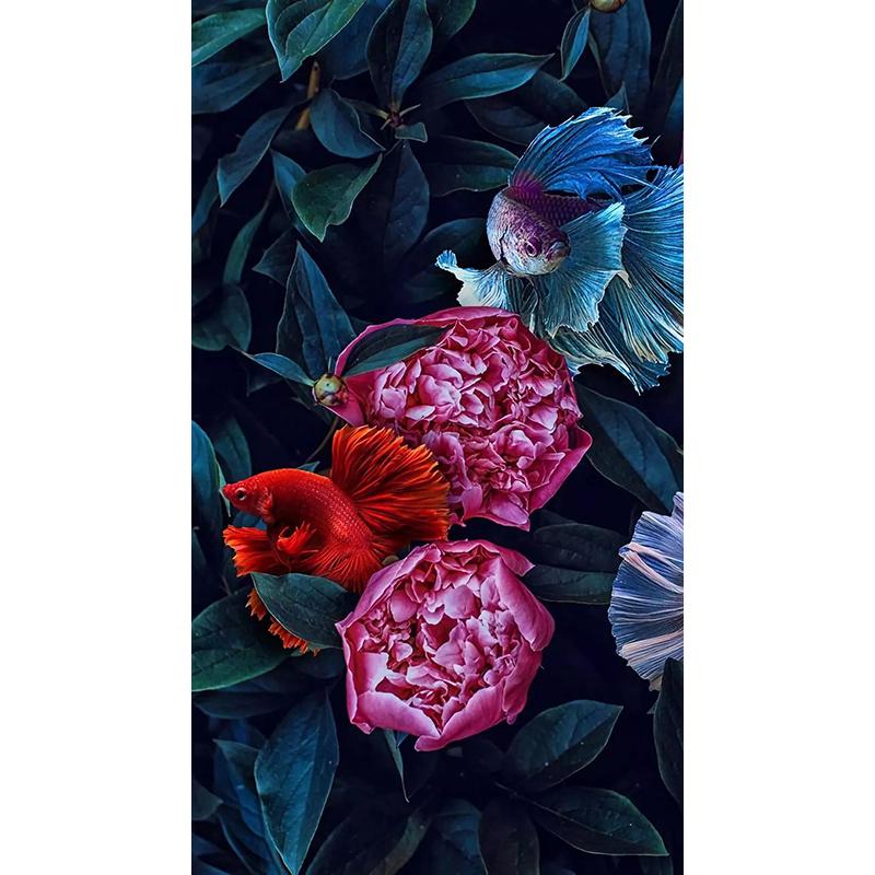 Diy 5D Deer Flower Butterfly Full Round Drill Cartoon Diamond Painting Cross Stitch Kits Art Animal Paint By Diamond Home Decor