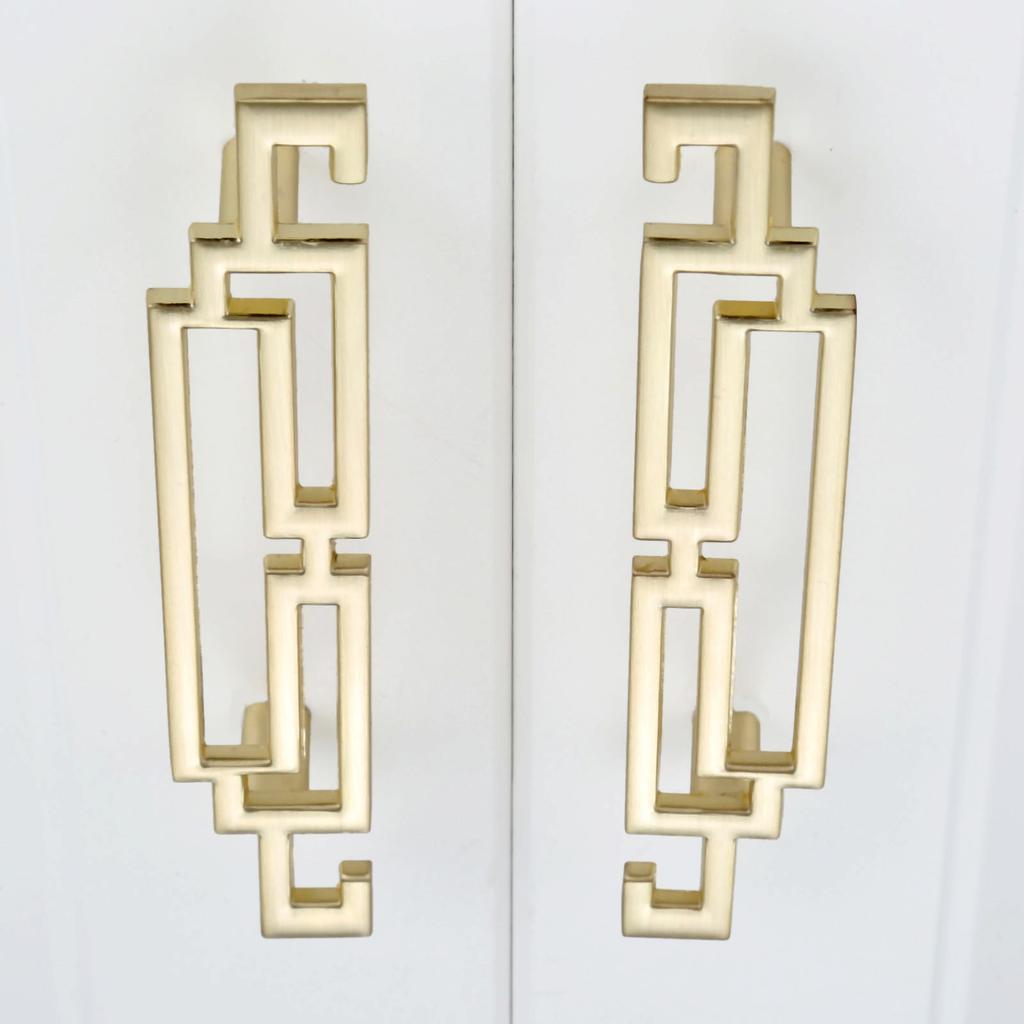 DRELD Золотые/Черные Ручки для Комода Ручки для Ящиков Мебельные Ручки Ручки-Ручки для Кухонных Шкафов Ручки для Дверей Ручки для Шкафов 64/96/128 ММ