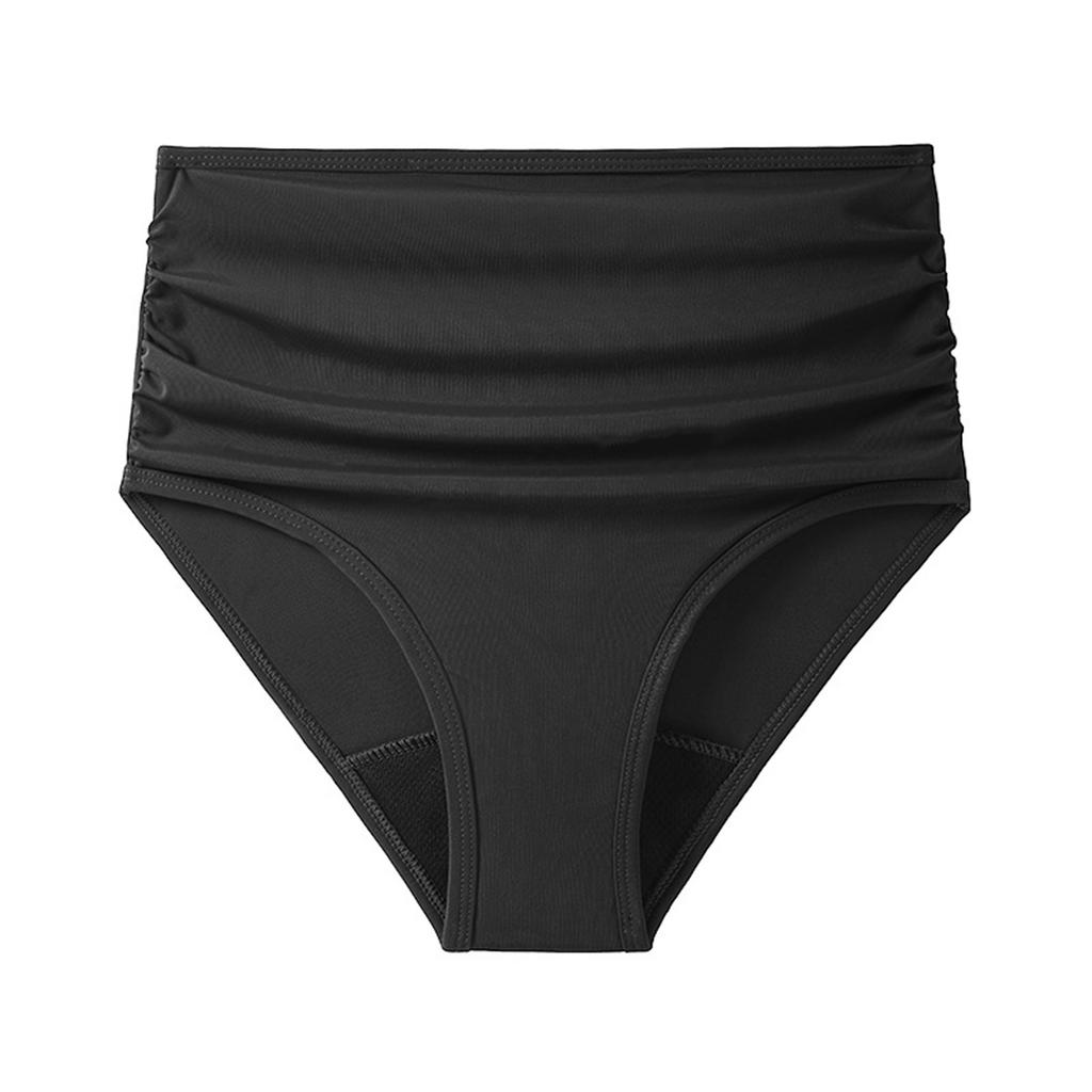 Swimwear Menstrual Leakproof Bikini Bottom Absorbent Pants High Waist Swimming Trunks For Teenagers Women
