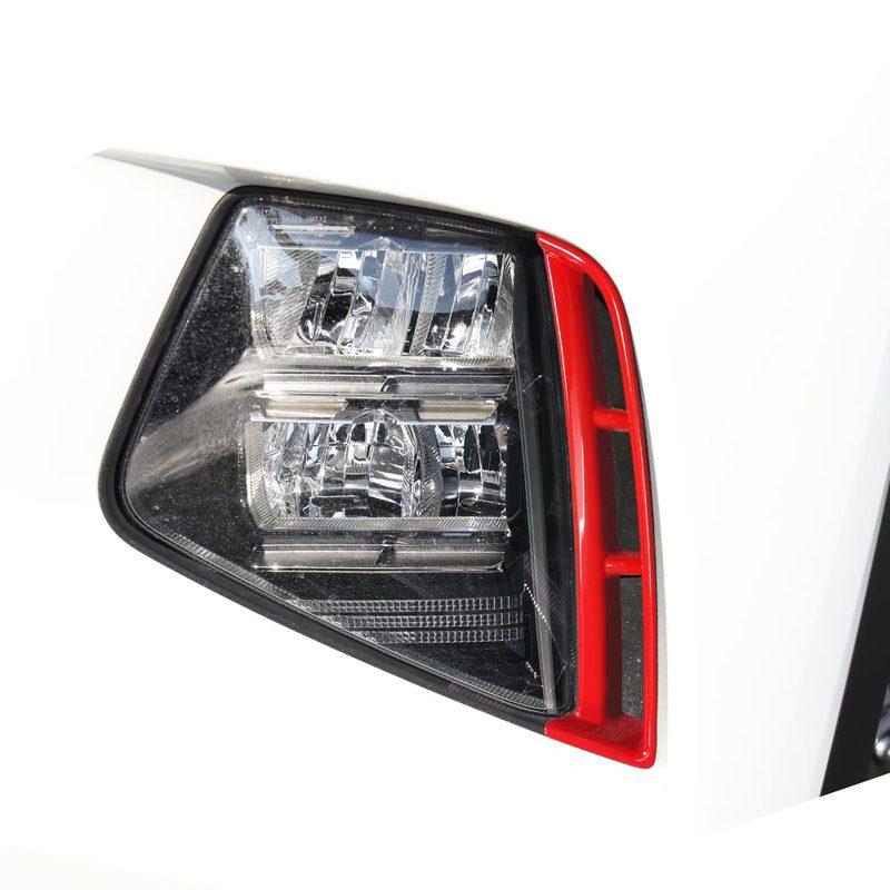 Накладка на рамку передней противотуманной фары из углеродного волокна для Hyundai Tucson NX4 2024 Внешние аксессуары