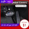 ZUWG9 2025 Hot Car Brake Foot Rest Pedal Cover Alloy Rubber Gas Pedal Protector For BMW M X1 X3 X5 X6 X7 E30 E90 M3 E84 E83 F25 E91 E6
