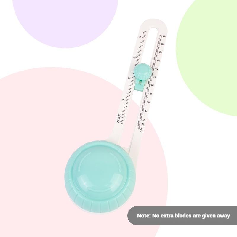 1 шт. Круглый канцелярский нож для скрапбукинга, Круглый канцелярский нож для DIY, Круглый канцелярский нож с вращением на 360 градусов