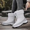 Shoes for Women Winter Plush Comfortable Cotton Shoes with Thick Soles Anti Slip Outdoor Work Snow Boots Women Boots 2024 Trend