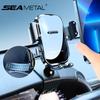 SEAMETAL Car Phone Holder Dashboard Rear View Mirror Mount 360 Rotating  Phone Car Holder Clip with Number Plate