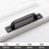 Door/Window Handle Balcony Wooden Sliding Door Handle Golden Aluminum Alloy Warehouse Door Black Kitchen Handle