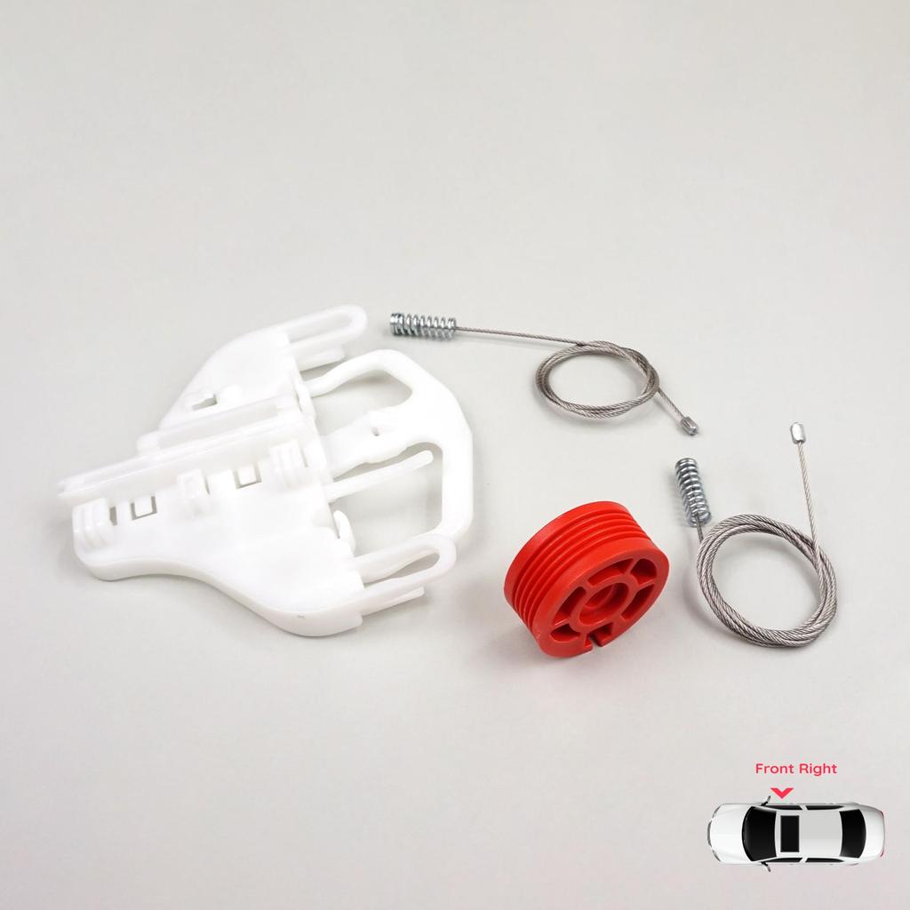 BWR5357 Electric Power Window Lifter Regulator Repair Set Front Right Door for Dodge Nitro 2006-2012 68004820AA