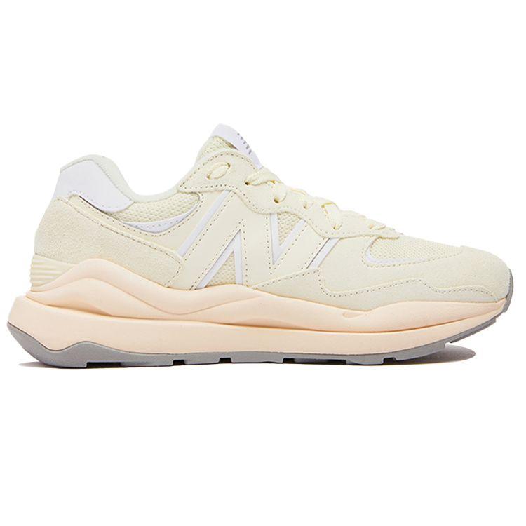 New Balance 57/40 Прозрачные желтые женские кроссовки цвета слоновой кости W5740CE