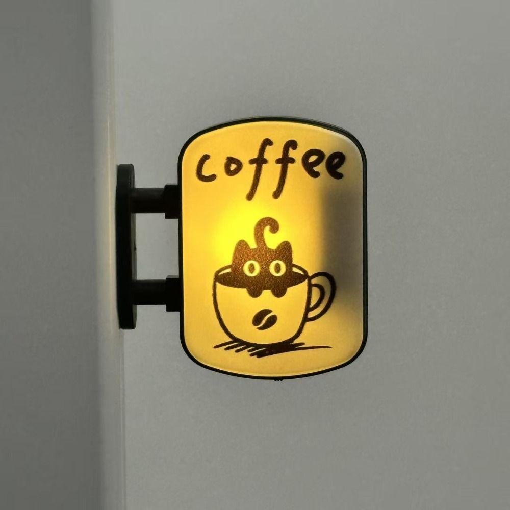 Retro Style Glowing Fridge Magnet Magnetic Mini Luminous Lightbox Gift