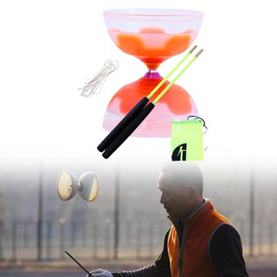 Китайский набор Diabolo, мяч, игрушка для жонглирования, тройной подшипник для взрослых и детей