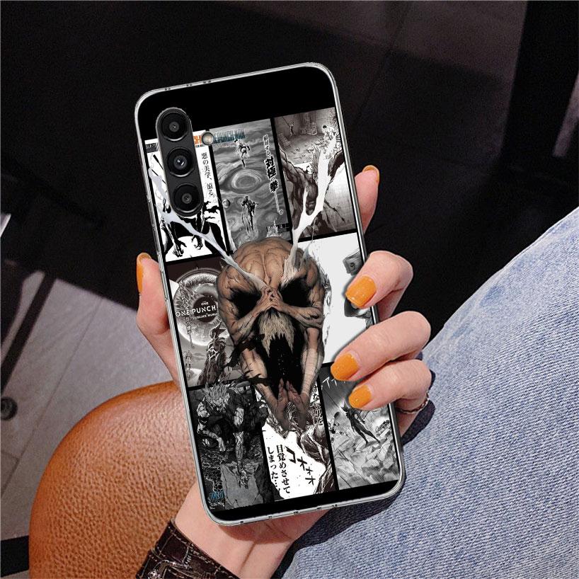 One P-Punch-Man Garou Phone Case For Samsung Galaxy A17 A16 A15 A14 A13 A57 A56 A55 A54 A53 A37 A36 A35 A34 A33 A26 A25 A24 A23