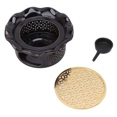 Подставка для чайника Керамический сплав Подставка для чайника с подставкой для свечей Коврик для чайника с ажурным узором