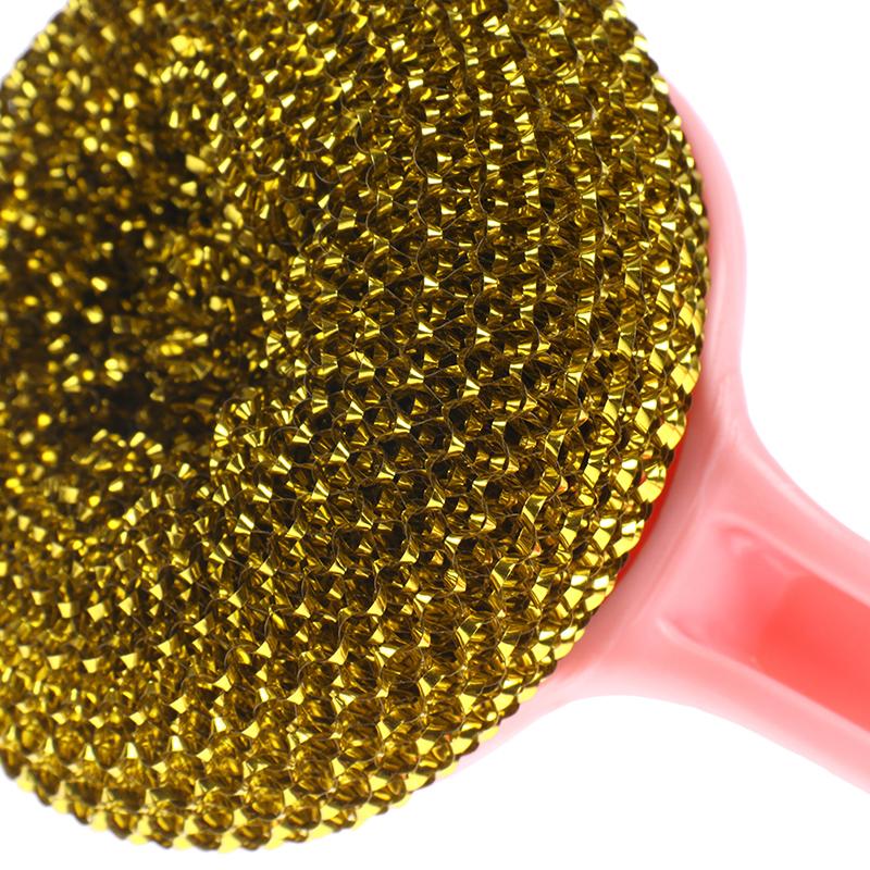 Проволочная шариковая щетка с ручкой Щетка для чистки сковороды Щетка для мытья посуды Ручка для мытья посуды