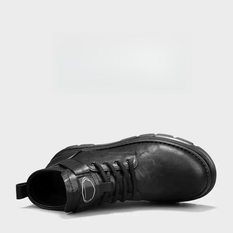 Мужские ботинки Прочные зимние ботинки Удобные нескользящие ковбойские ботинки для пожилых людей Мужские повседневные уличные кроссовки