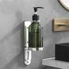 Stainless Steel Manual Soap Dispenser Refillable Shampoo Dispenser Durable Pump Bottle  Liquid Soap