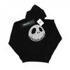 Mens Nightmare Before Christmas Jack Cracked Face Hoodie