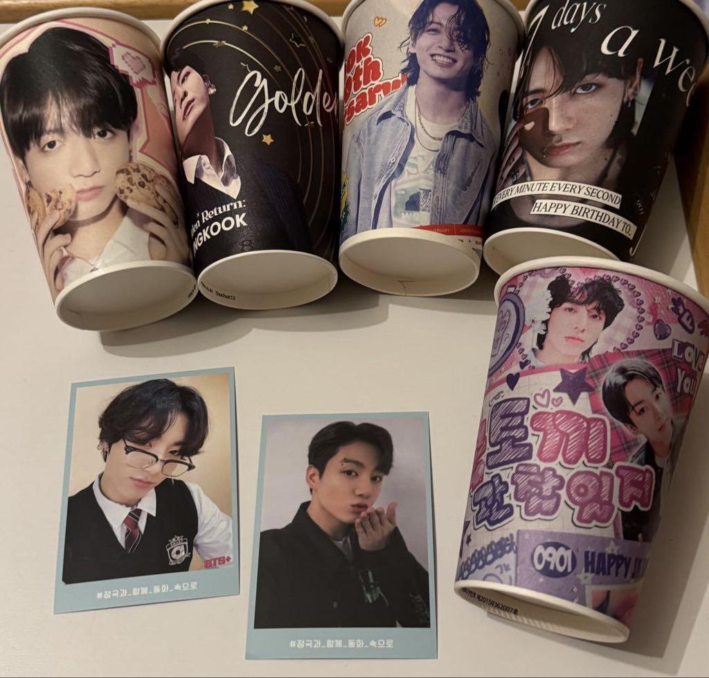 [USED] BTS JUNGKOOK Jungkook Merchandise Cup Holder Mokkunim