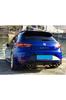 Seat Leon Mk3.5 2017–2020 Диффузор Custom правый+левый/двойной выход Piano Black