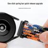 Compatible Magnetic Woven Elastic Wristband for OPPO Watch 3 Pro 46mm (2/1 Gen) - Adjustable, 2022 Edition