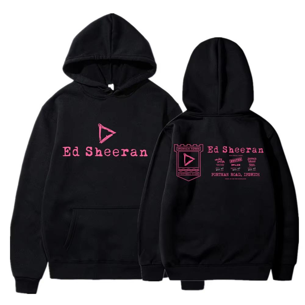 Women Fashion Hoodies Ed Sheeran Play Tour Merch Tops Women Clothing Fashion Vintage Clothes for Teens Hoodie