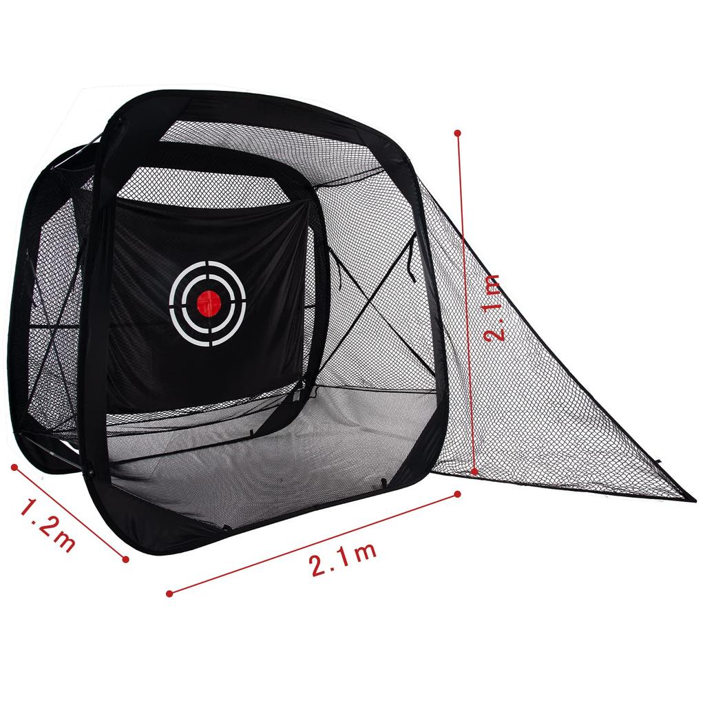 PGL Golf Golf Practice Golf Ball Scatter For Home Comes with Storage Easy to Set x x Net, Net, Protection, Prevention, Practice, Bag, Up, Foldable,