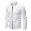 Men'S Autumn And Winter Men'S Placket Zipper Design Turtleneck Sweater Jacket Men'S